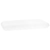 Vidaxl slapen kussen effen wit 70 x 36 x 13,5 cm