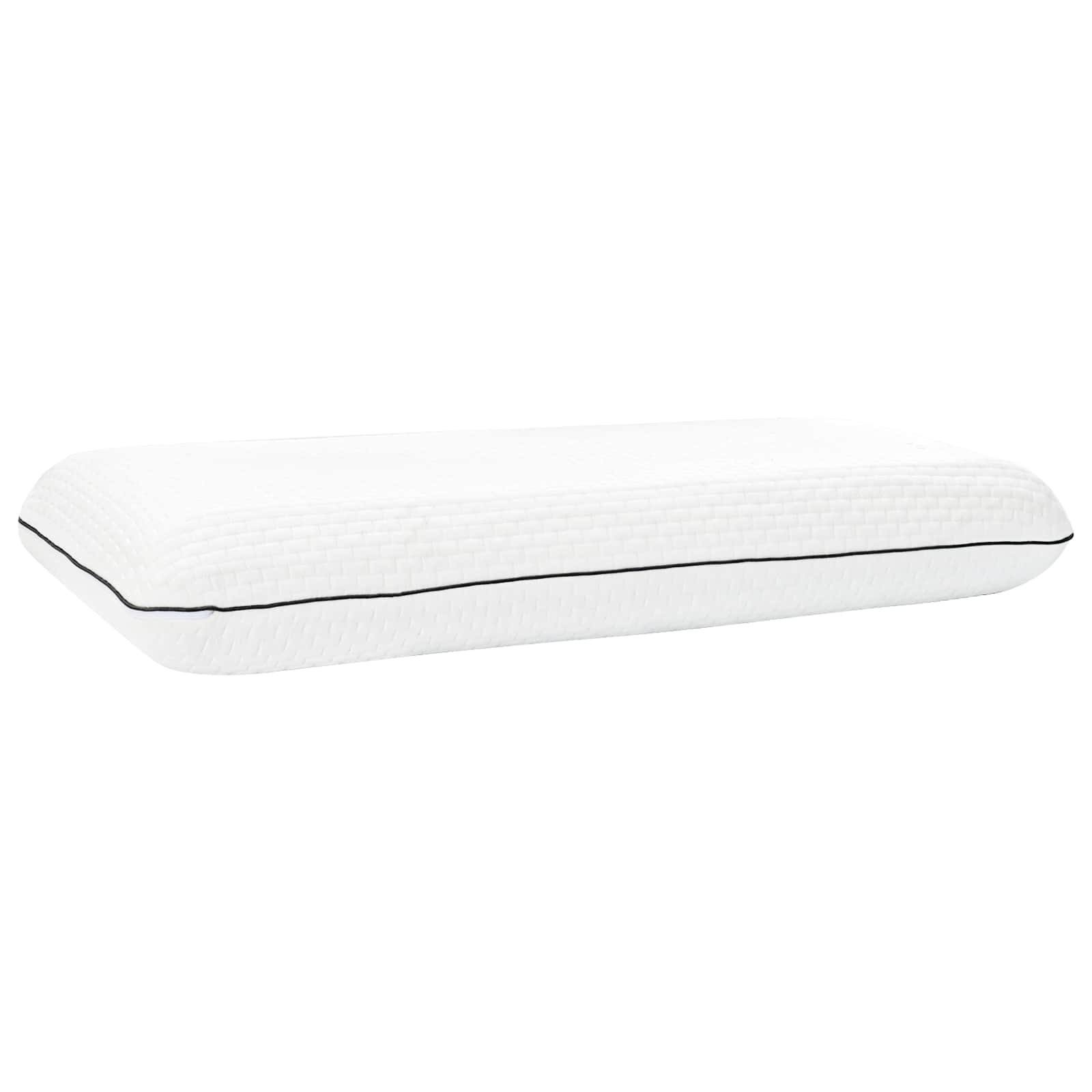 Vidaxl slapen kussen effen wit 70 x 35 x 10 cm