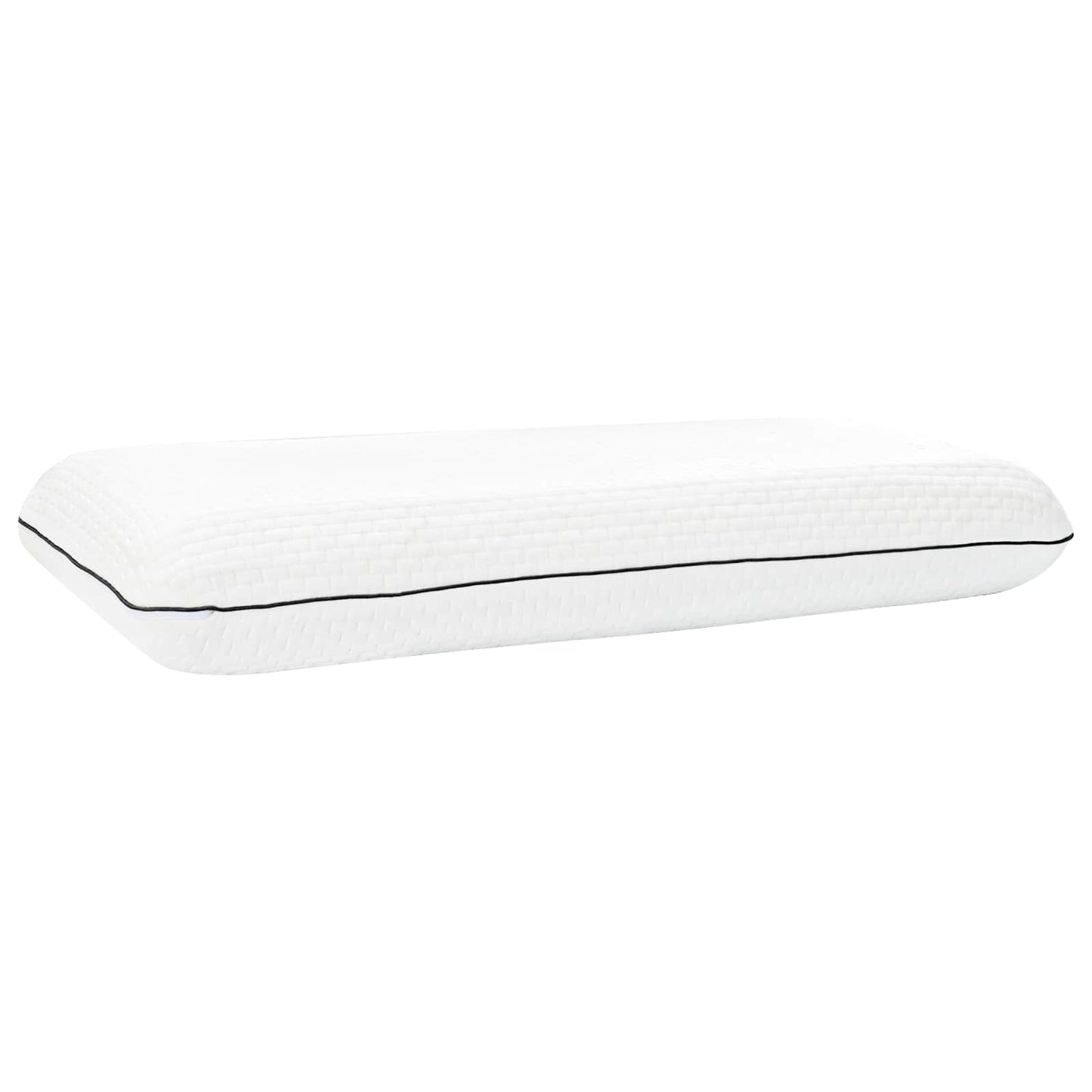 Vidaxl slapen kussen effen wit 80 x 35 x 10 cm