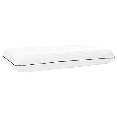 Vidaxl slapen kussen effen wit 80 x 35 x 10 cm