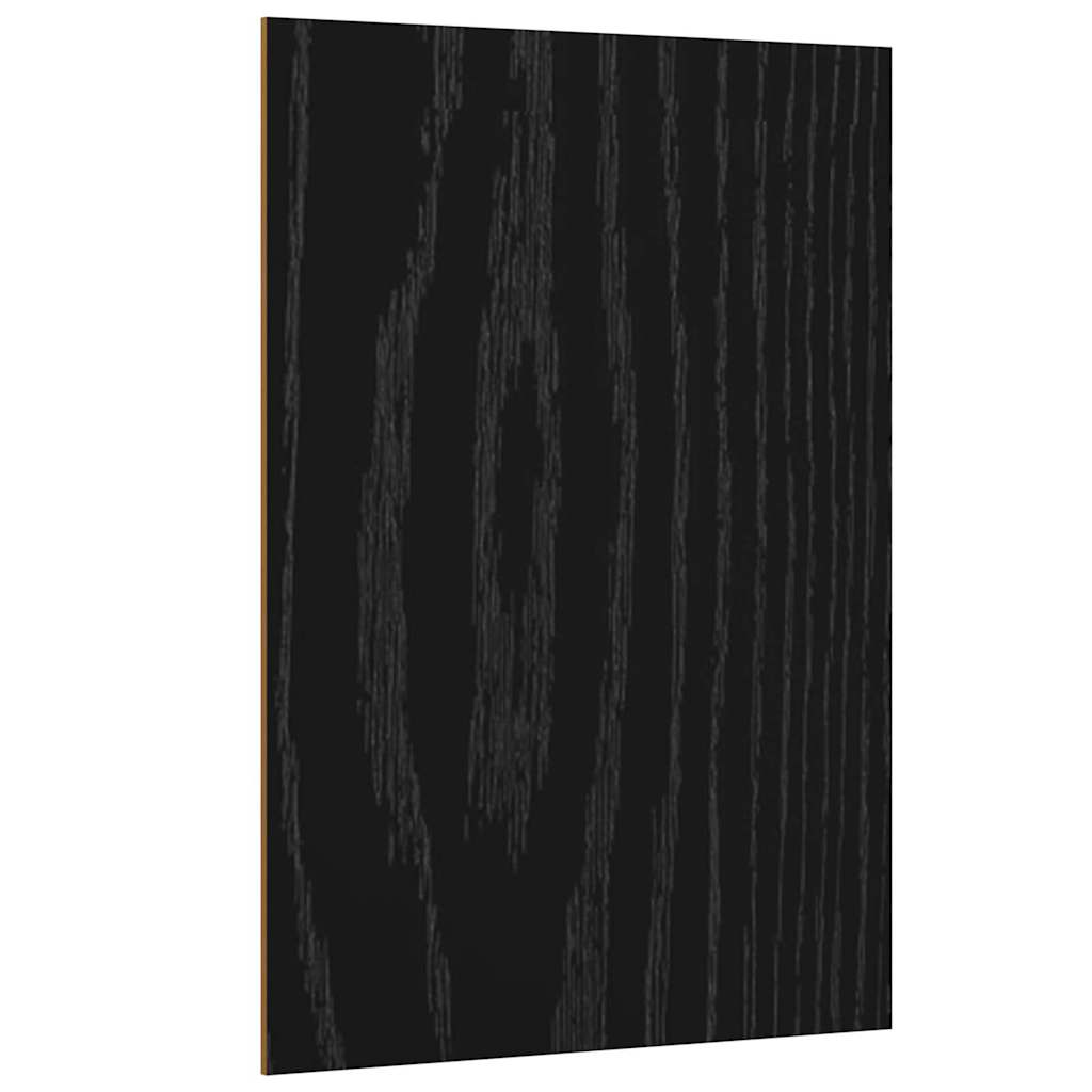 Vidaxl decorpanelen 150 pcs zwart eiken 15 x 21 x 0.27 cm bewerkt hout