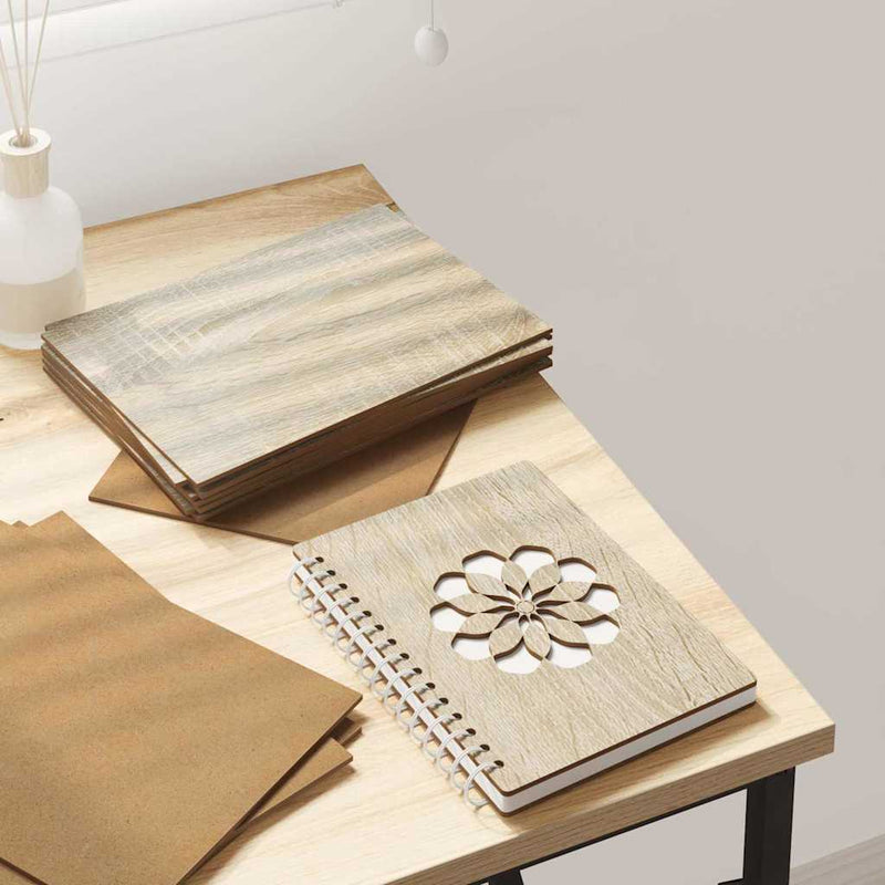 Vidaxl decorpanelen 150 pcs sonoma eiken 15 x 21 x 0.27 cm
