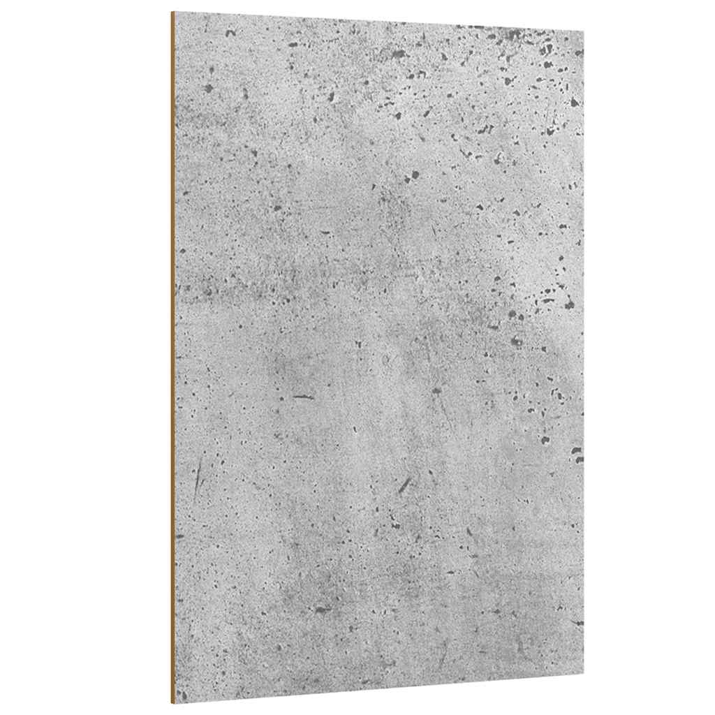 Pannelli decorativi Vidaxx 150 pezzi grigio cemento 15 x 21 x 0,27 cm legno composito