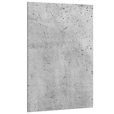 Pannelli decorativi Vidaxx 150 pezzi grigio cemento 15 x 21 x 0,27 cm legno composito