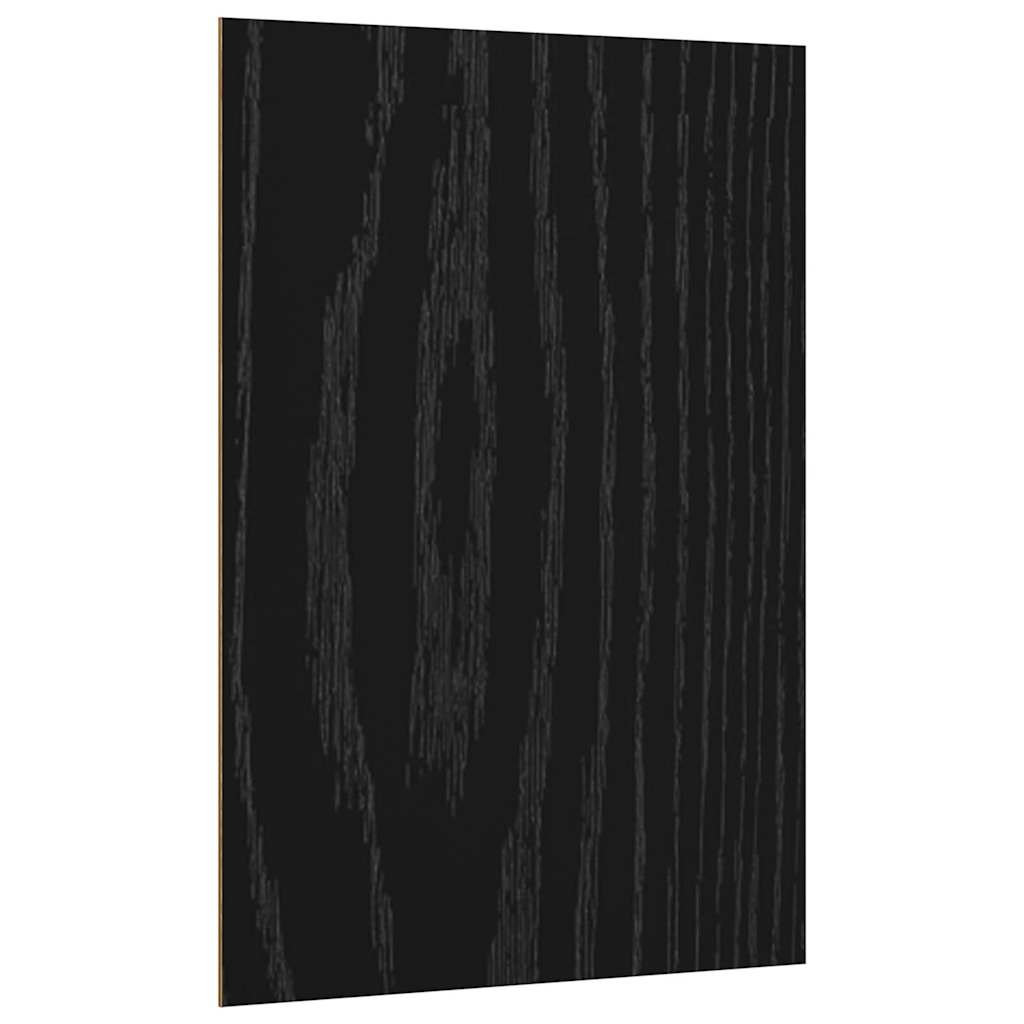 Vidaxl decorpanelen 12 pcs zwart eiken 21 x 30 x 0,27 cm bewerkt hout