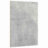 Pannelli decorativi Vidaxx 150 pezzi grigio cemento 21 x 30 x 0,27 cm legno composito