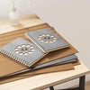 Pannelli decorativi Vidaxx 12 pezzi grigio cemento 30 x 42 x 0,27 cm legno composito