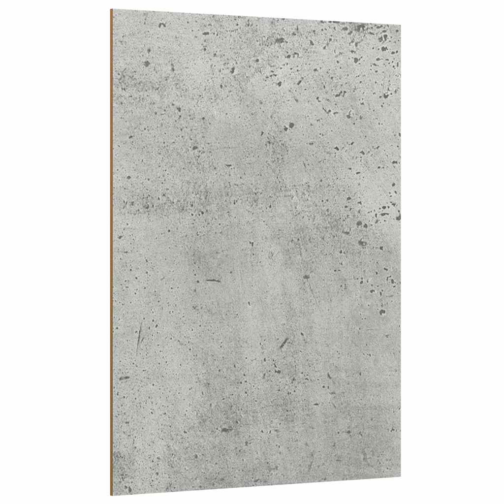 Pannelli decorativi Vidaxx 12 pezzi grigio cemento 30 x 42 x 0,27 cm legno composito