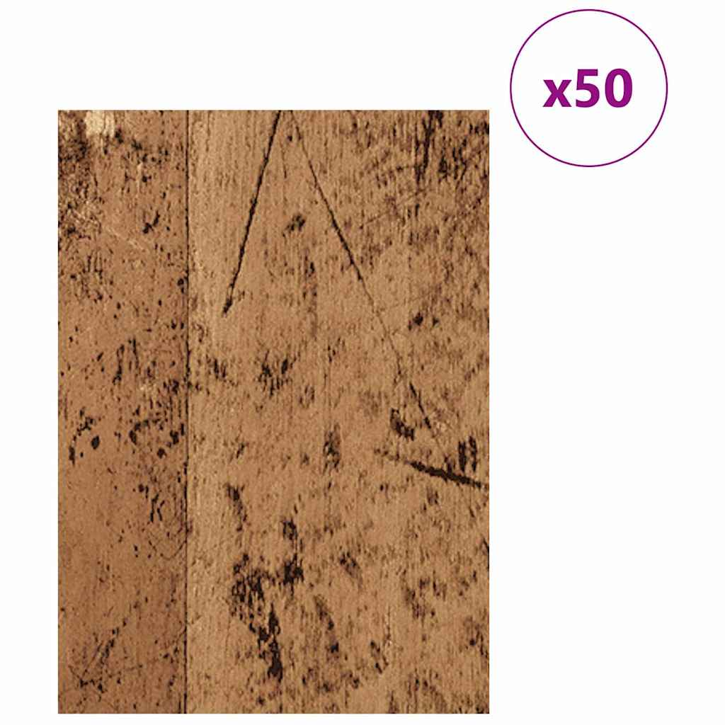 Pannelli decorativi Vidaxx 50 pezzi legno vecchio 30 x 42 x 0,27 cm legno composito