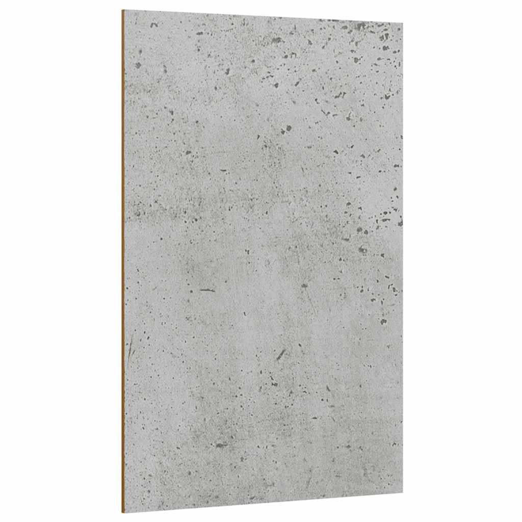 Pannelli decorativi Vidaxx 12 pezzi grigio cemento 40 x 60 x 0,27 cm legno composito