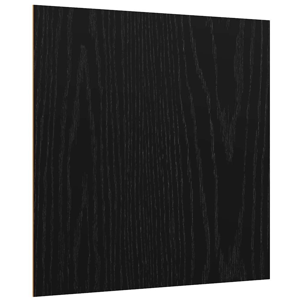 Vidaxl decorpanelen 12 pcs zwart eiken 30 x 30 x 0,27 cm bewerkt hout