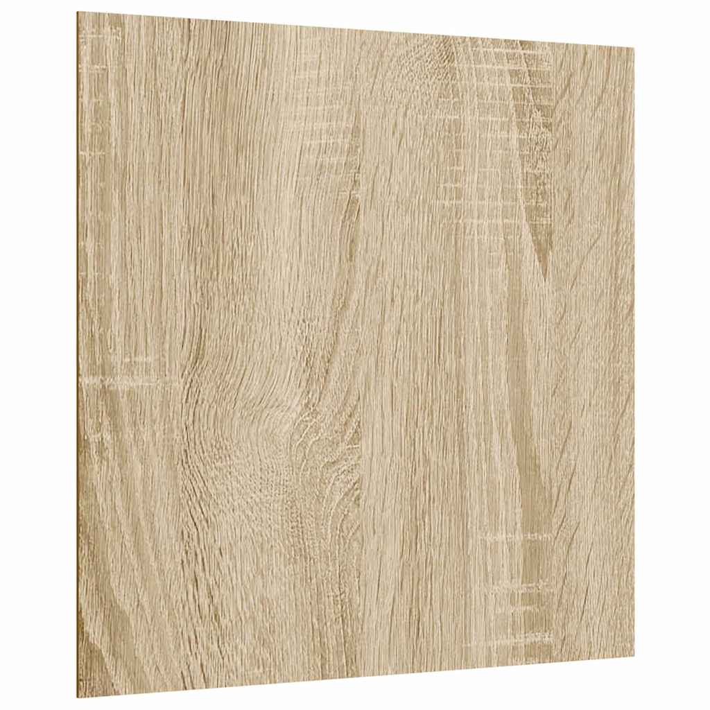 Vidaxl decorpanelen 12 pcs sonoma eiken 30 x 30 x 0,27 cm bewerkt hout
