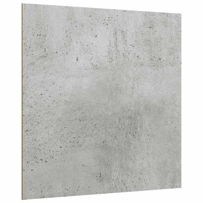 Vidaxl decorpanelen 12 pcs beton grijs 30 x 30 x 0,27 cm bewerkt hout