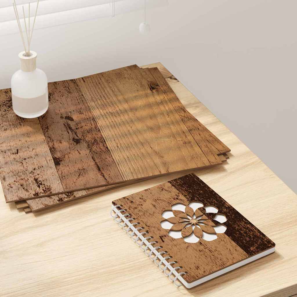 Pannelli decorativi Vidaxx 50 pezzi legno vecchio 30 x 30 x 0,27 cm legno composito