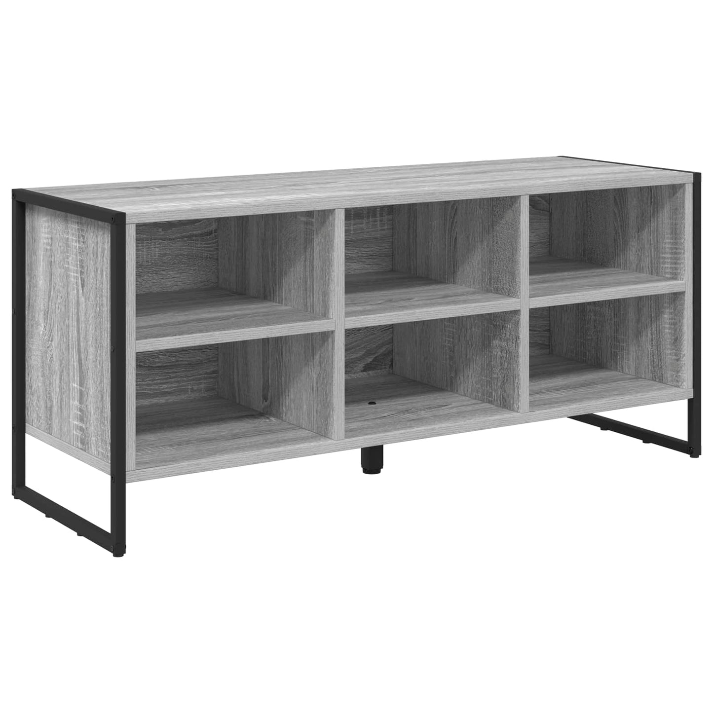 Zapatero vidaxl gris sonoma 60 x 35 x 44 cm acabado madera