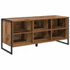 VidaXL zapatero con almacenaje madera vieja 60 x 35 x 44 cm madera procesada