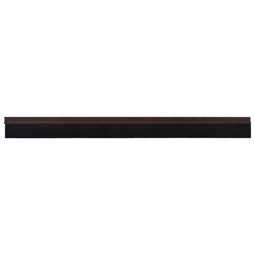 Spazzole per porte autoadesive Vidaxx 12 pezzi marrone 100 cm