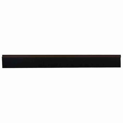 Spazzole per porte autoadesive Vidaxx 12 pezzi marrone 100 cm