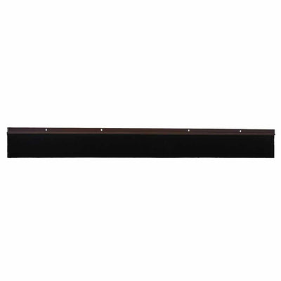 Vidaxl schroefbare deurborstelafsluitingen 6 pcs bruin 100 cm