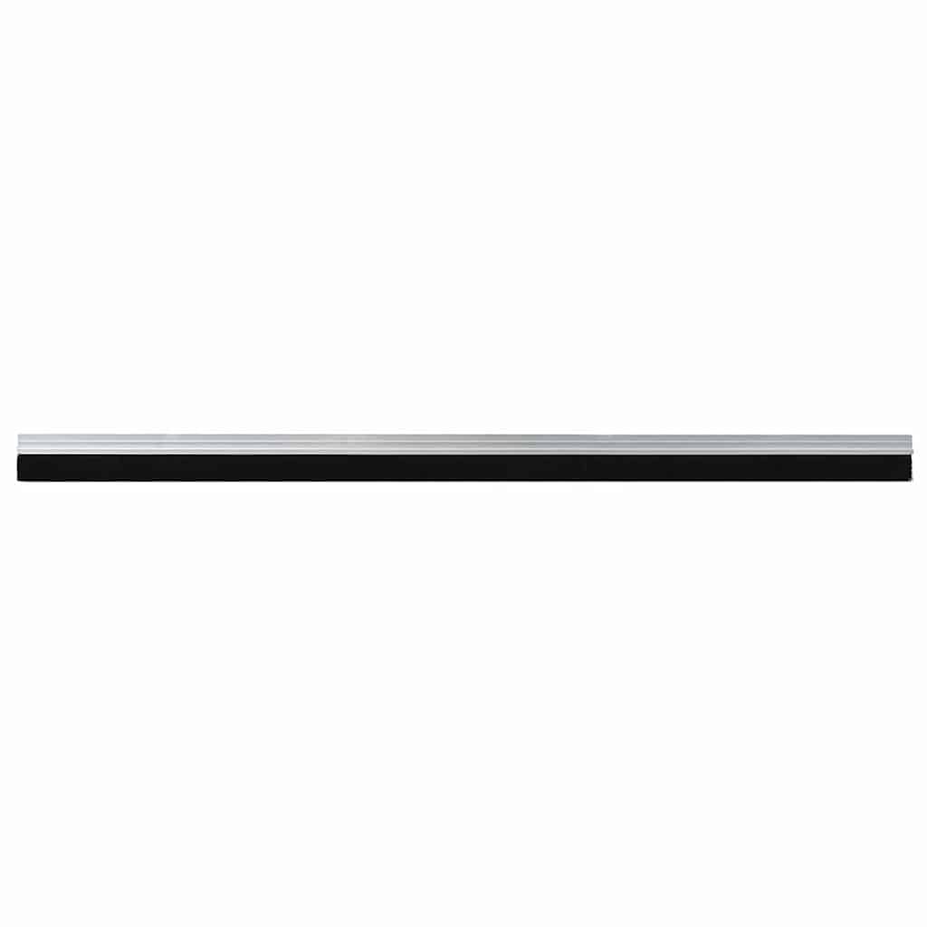 Vidaxx spazzole per porte autoadesive 2 pezzi argento 100 cm