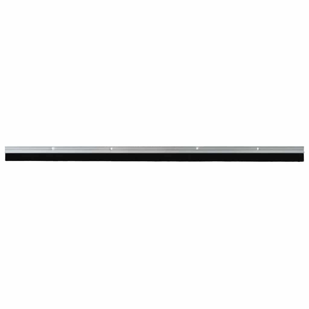 Vidaxl schroefbare deurborstelafsluitingen 2 pcs zilver 100 cm
