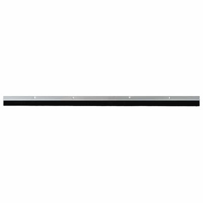 Vidaxl schroefbare deurborstelafsluitingen 6 pcs zilver 100 cm