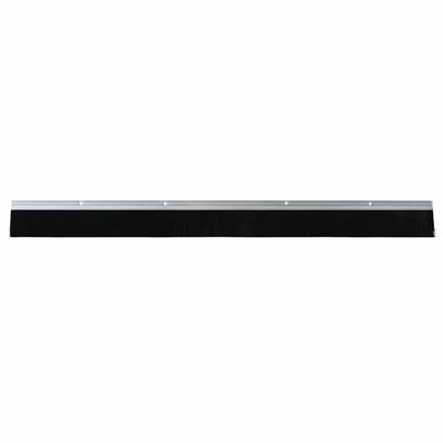 Vidaxl schroefbare deurborstelafsluitingen 6 pcs zilver 100 cm