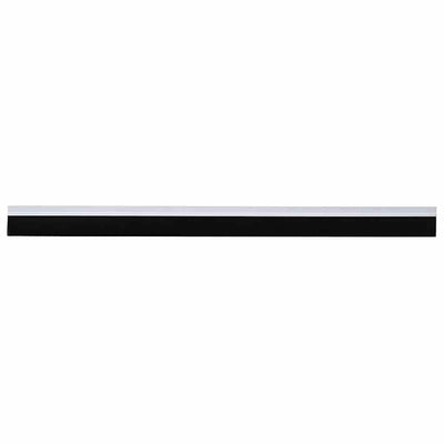 Vidaxl zelfklevende deurborstels 12 pcs wit 100 cm aluminium legering