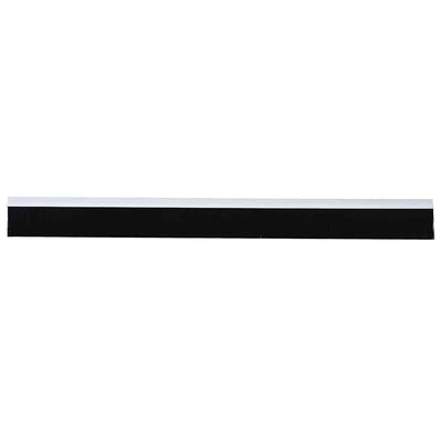 Vidaxl zelfklevende deurborstels 12 pcs wit 100 cm aluminium legering
