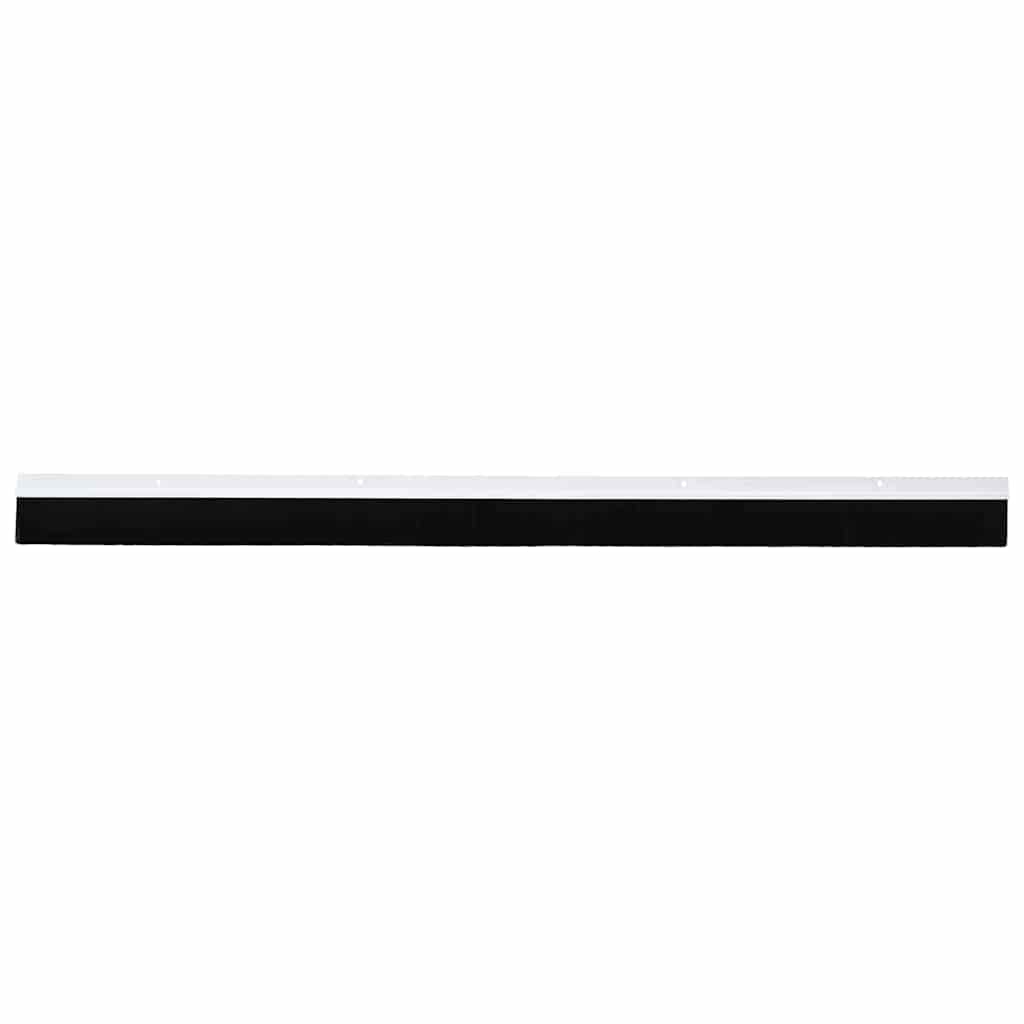 Vidaxl schroefbare deurborstelafsluitingen 2 pcs wit 100 cm