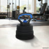 Set manubri-bilanciere VidaXL 2 in 1 30 kg nero e blu