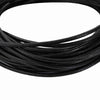 Cordón de cuero vidaxl negro ø2,5 mm x 10 m cuero