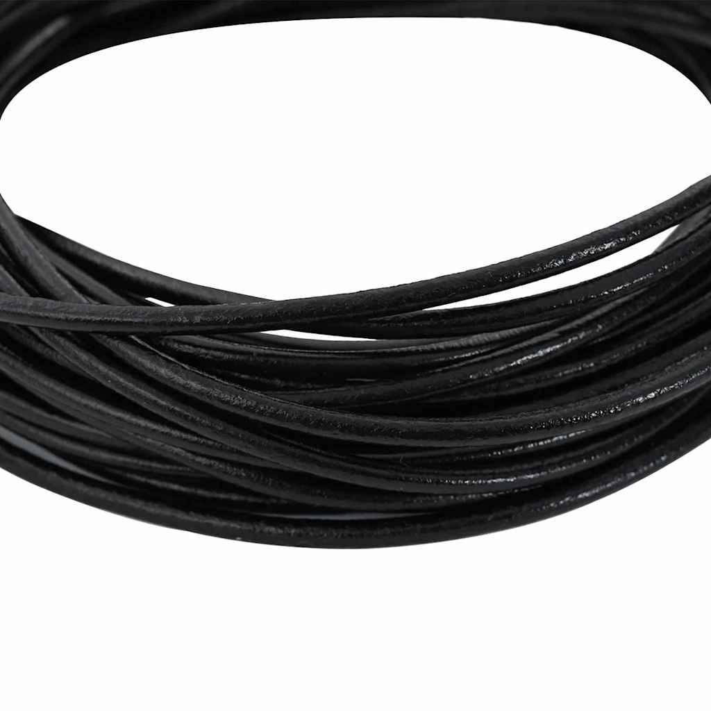 Cordoncino in cuoio Vidaxx nero ø3 mm x 10 m cuoio