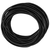 Vidaxl leren koord zwart ø3 mm x 10 m leer