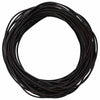Cordón de cuero vidaxxl marrón oscuro ø2 mm x 5 m cuero