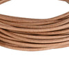 Vidaxl leren koord bruin ø3 mm x 5 m leer