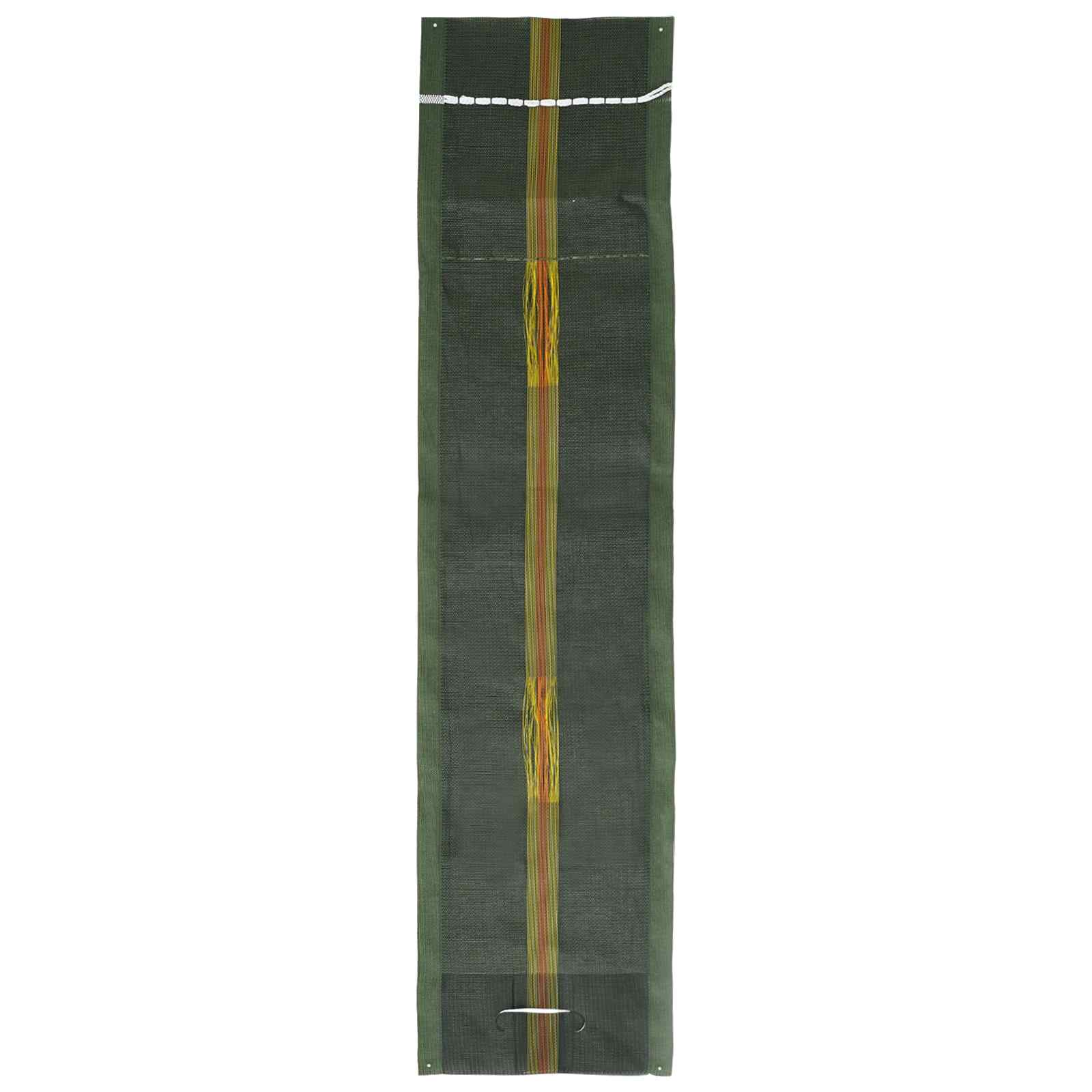Sacchi di sabbia VidaXL 10 pezzi verde scuro 120 x 27 cm HDPE