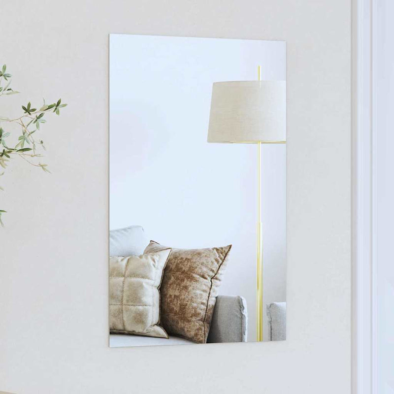 Vidaxx espejo de pared rectangular 60 x 40 cm vidrio templado