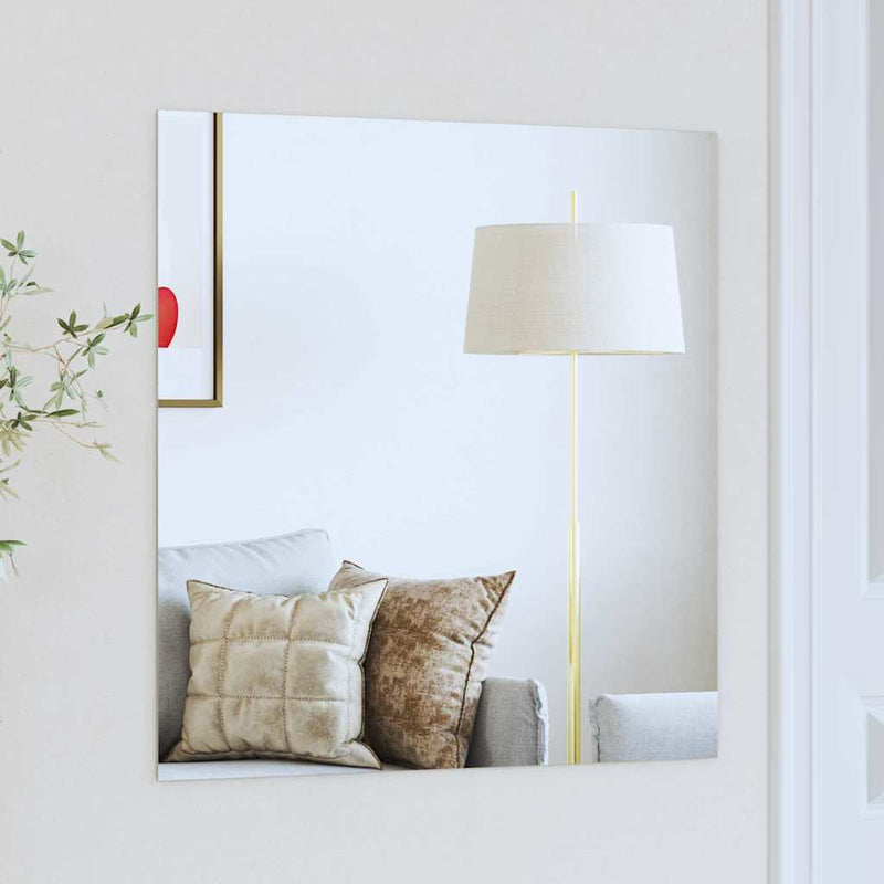 Vidaxx espejo de pared cuadrado 60 x 60 cm vidrio templado