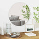 Vidaxx espejo de pared redondo ø 50 cm vidrio templado