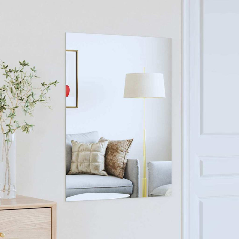 Vidaxx espejo de pared rectangular 80 x 60 cm vidrio templado