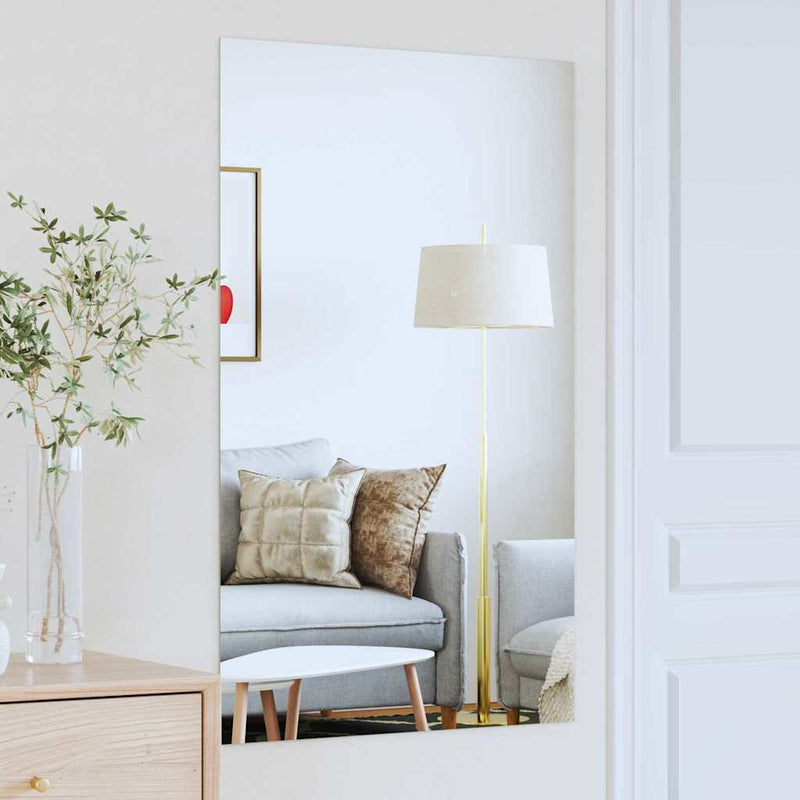 Vidaxx espejo de pared rectangular 100 x 60 cm vidrio templado