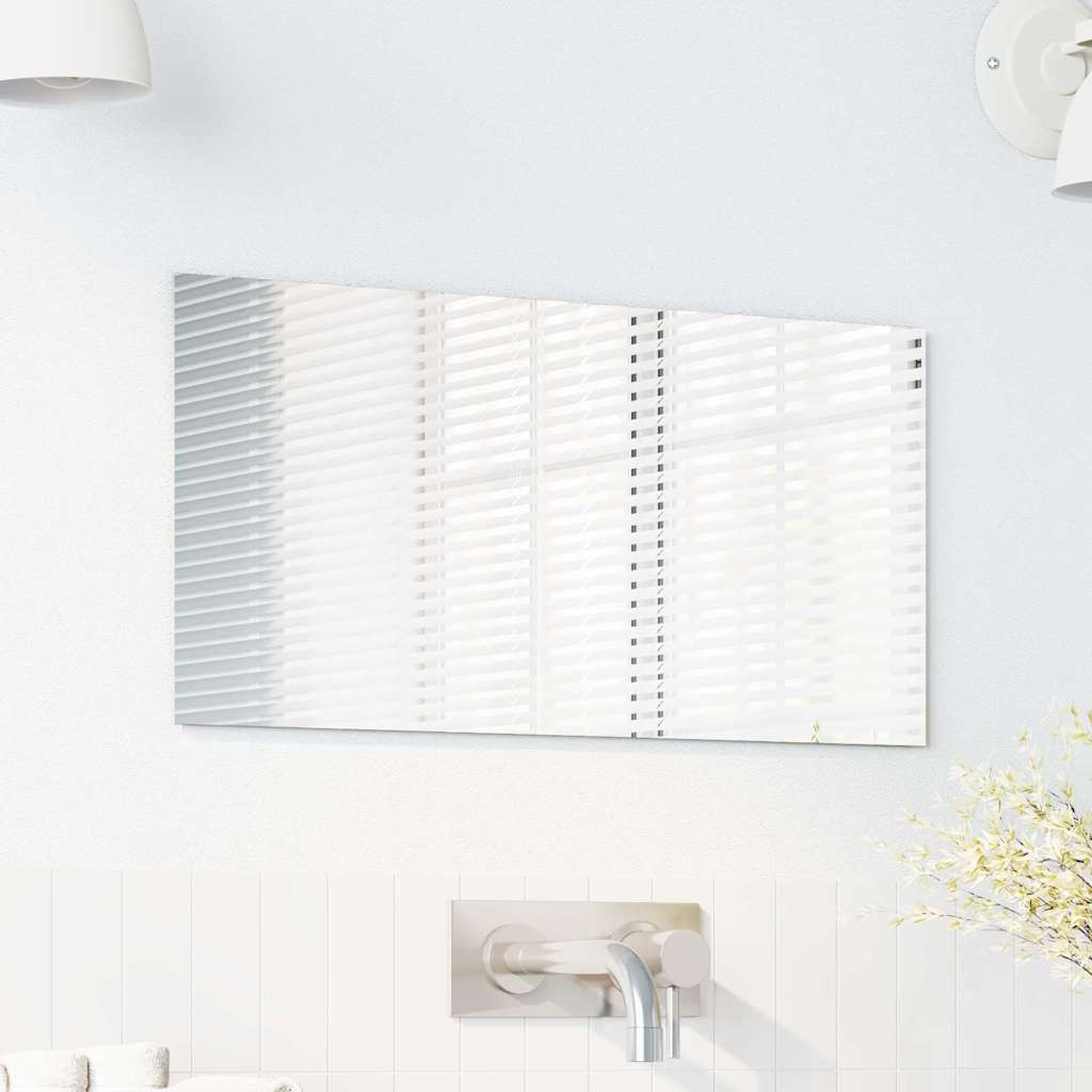 Vidaxx wall mirror rectangular 30 x 60 cm tempered glass