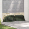Sacchi di sabbia VidaXL 100 pezzi verdi 120 x 27 cm HDPE