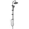 Vidaxx conjunto de ducha negro 47 x 20 x 95 cm acero inoxidable