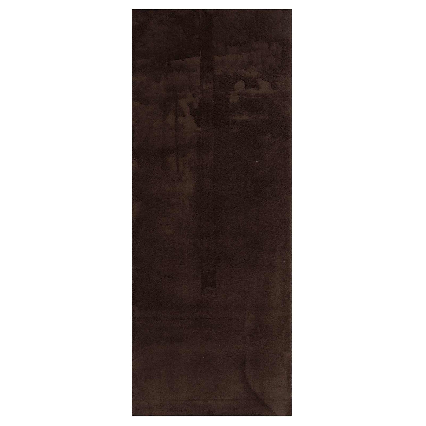 Vidaxl vloerkleden rechthoekig huarte bruin 200 x 80 cm polyester