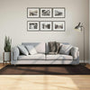 Vidaxl vloerkleden rechthoekig huarte bruin 200 x 100 cm polyester