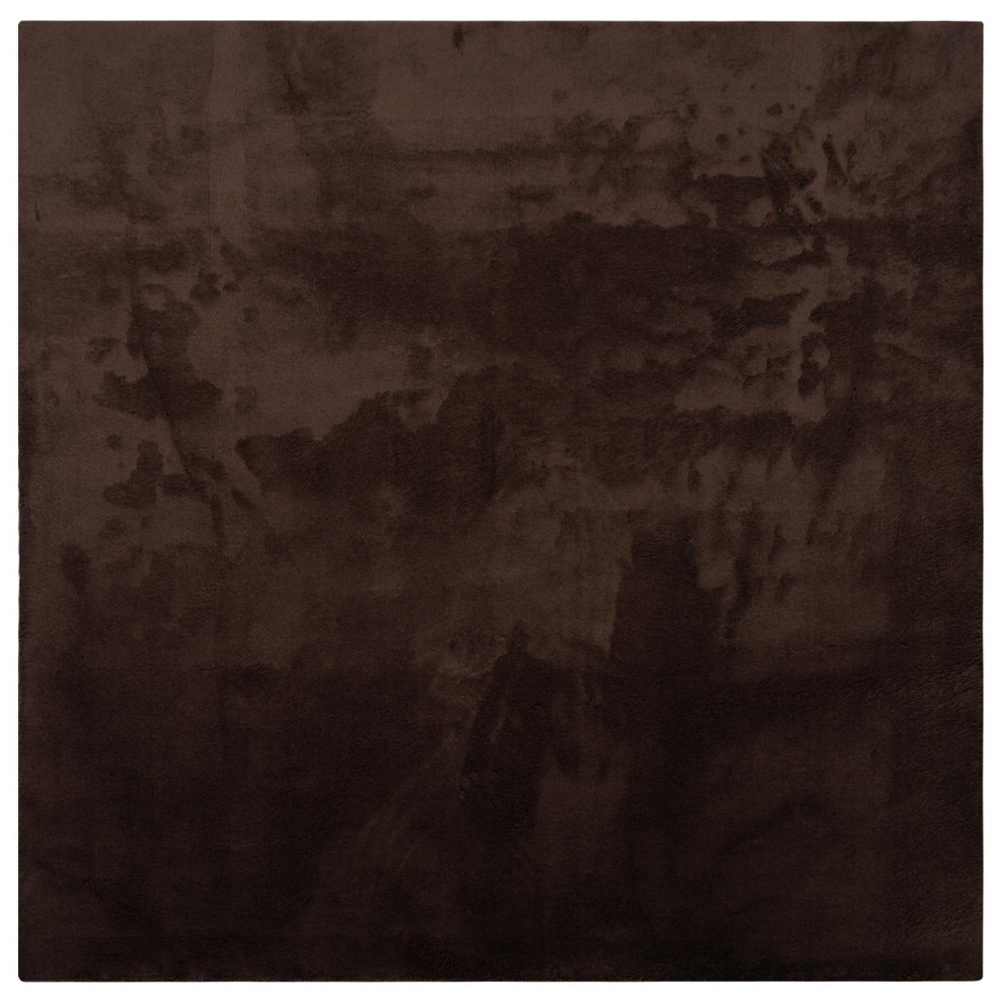 Vidaxl vloerkleden vierkant huarte bruin 240 x 240 cm polyester