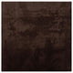 Vidaxl vloerkleden vierkant huarte bruin 240 x 240 cm polyester