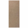 Vidaxl vloerkleden rechthoekig huarte naturel 150 x 80 cm polyester